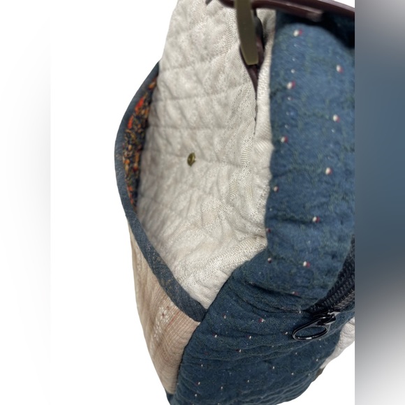 Handcrafted Handmade Quilted Handbag Girl Reading Book Cat New *Call Out* - Picture 7 of 13